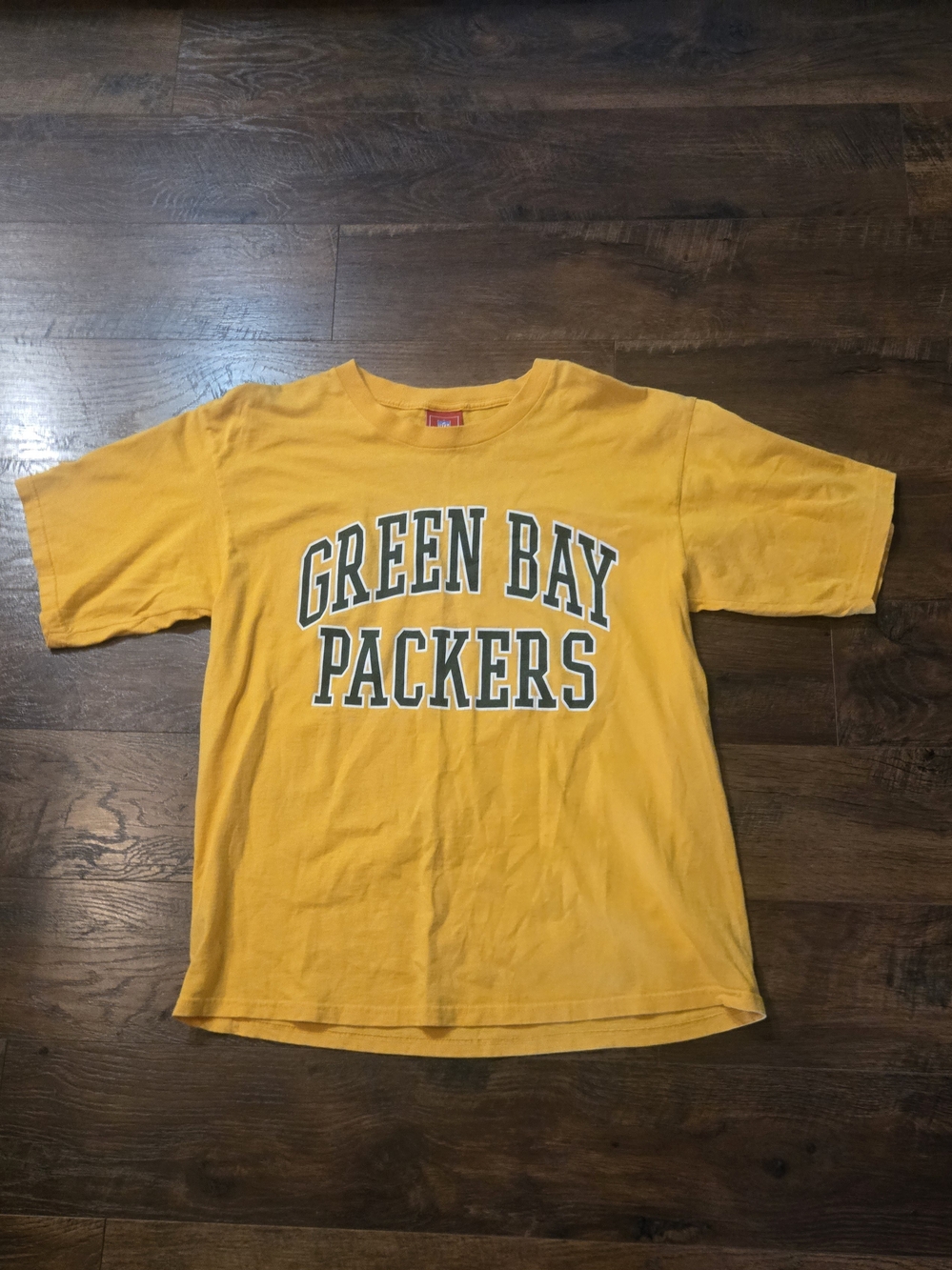 NFL Green Bay Packers Yellow Short Sleeve Tee